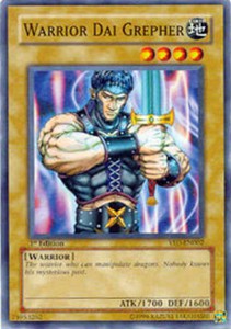 Warrior Dai Grepher - YSD-EN002 - Common - 1st Edition x3 - Lightly Played