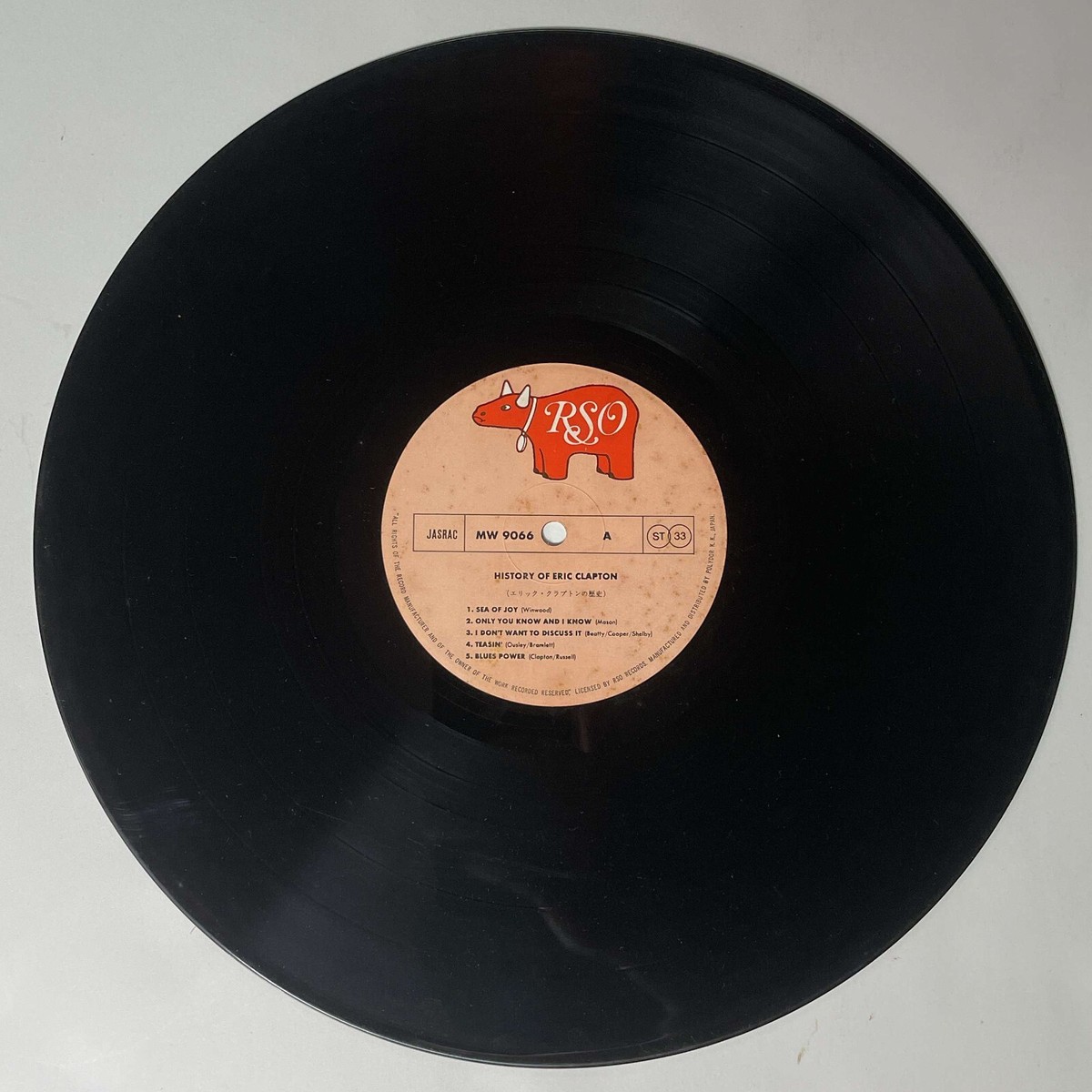 History of Eric Clapton - 2 LPs - JAPAN VINYL Insert OBI