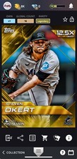 Topps Bunt DIGITAL Postseason Base 23 Steven Okert #48 Series 1 Gold Legendary