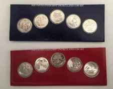 2020 P&D America the Beautiful 25c – 10 BU Coins from US Mint Uncirculated Set
