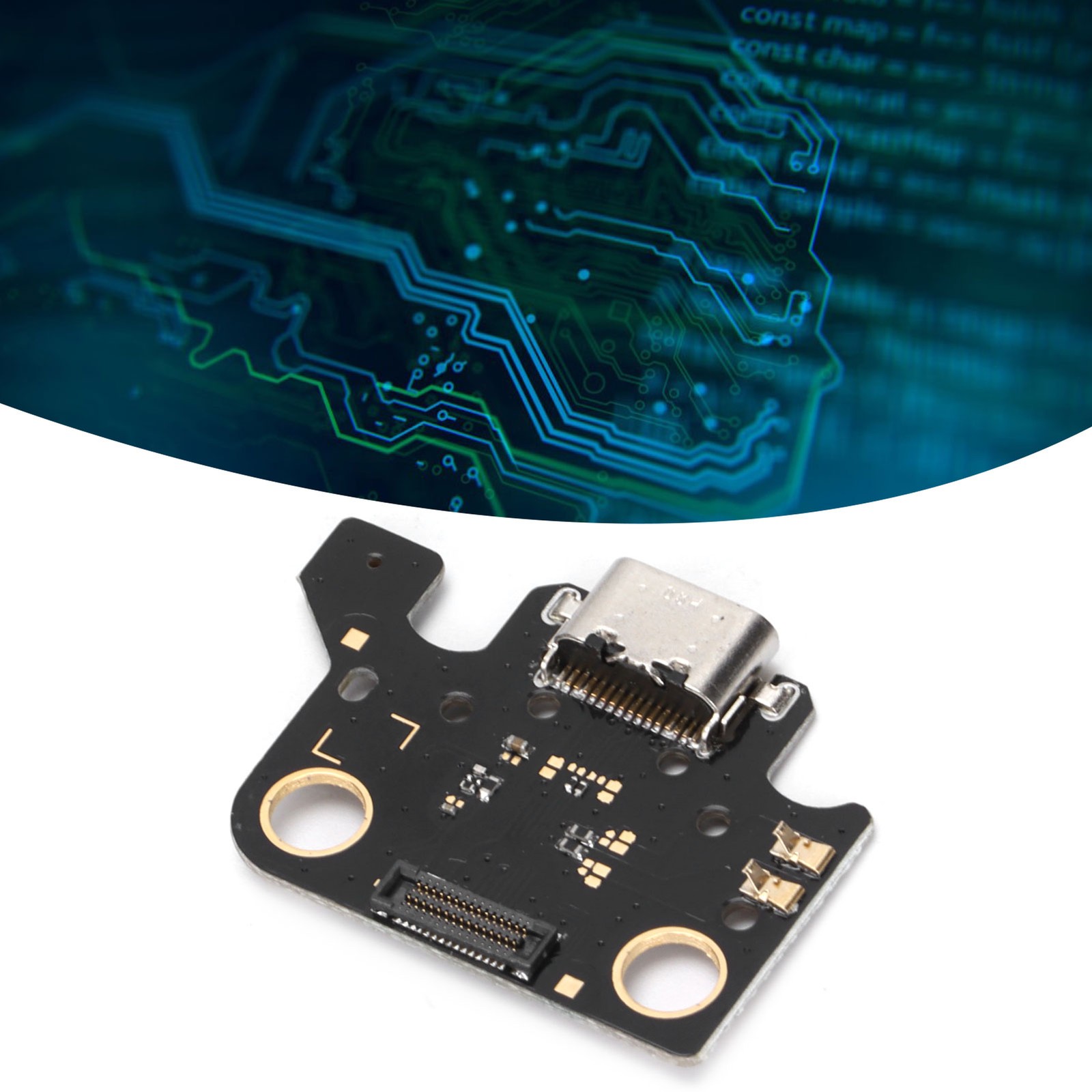USB Charging Port Connector PCB Board Dock Flex Cable For Tab A7