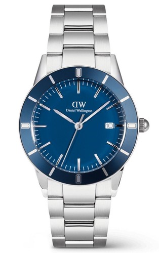 Orologio da uomo Daniel Wellington Iconic Paradigma quadrante blu Sunray... - Foto 6 di 10
