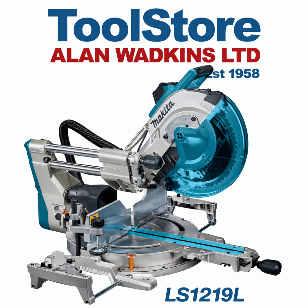 Makita LS1219L 110v Chop Saw 305mm Sliding Compound Mitre Saw Laser yellow plug