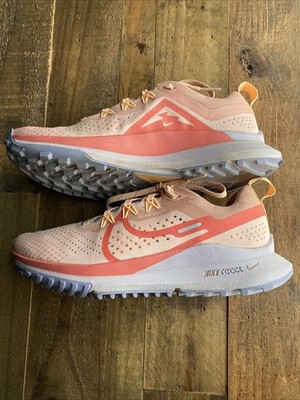Nike React Pegasus Trail 4 Arctic Orange Ember Running Sneakers Shoes Size 6