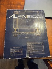 Autoradio a cassetta Alpine 7163 non testato per ricambi 