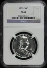 1955 Franklin Half Dollar NGC PF-68