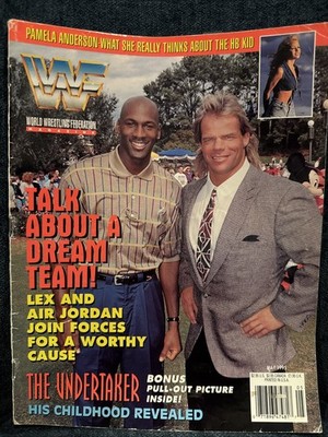 WWF Magazine May 1995 Lex Luger Michael Jordan WWE 95 | eBay