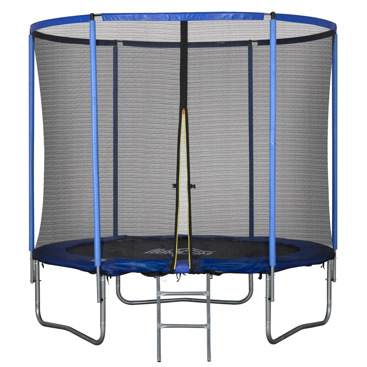 HOMCOM Tappeto Elastico per Bambini 3-10 Anni con Rete di Sicurezza 140 cm Rosa