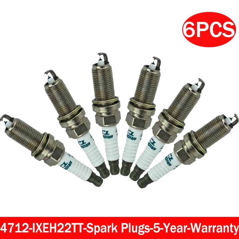 6x New Spark Plugs IXEH22TT #4712 for denso Iridium TT