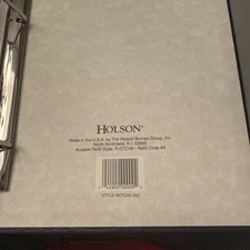 Holson Vintage Photo Album 3 Ring Binder