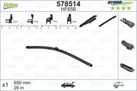 1X Valeo 578514 Wischblatt FüR Renault CitroëN Ford Opel Vauxhall