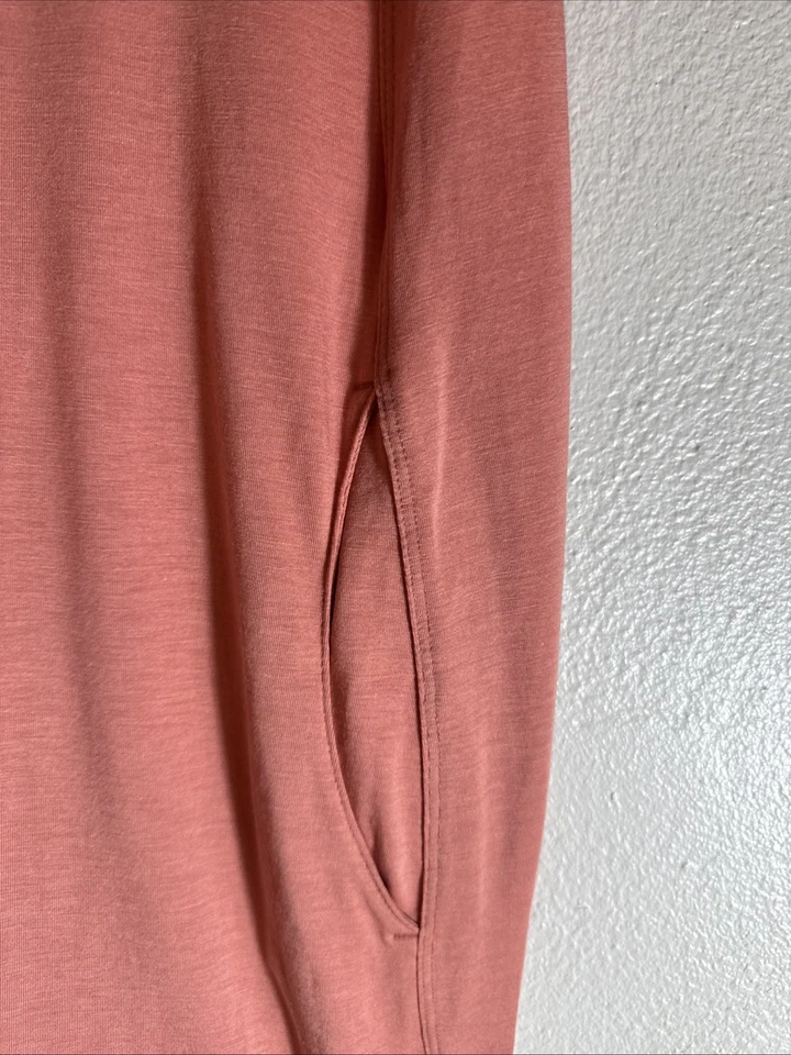 Vestido Columbia sin mangas midi coral para mujer talla pequeña coral Foto 4 de 4