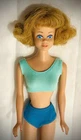 Vintage 1968 Mattel Midge Doll~ Teeth~Numbered Arms & Head Blond Freckles Japan