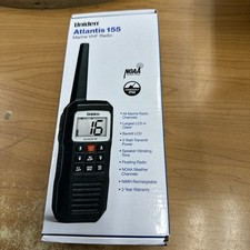 Uniden Atlantis 155 Handheld Two-Way VHF Floating Marine Radio ATLANTIS 155 U...