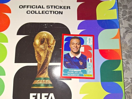 Kylian Mbapp 2026 Panini Kylian Mbapp Red