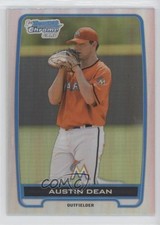 2012 Bowman Draft Chrome Draft Picks Refractor Austin Dean #BDPP58 3q5