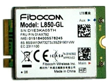 Genuine Fibocom L850-GL CAT9 M.2 4G LTE WWAN Network Card Modem Module ThinkPad