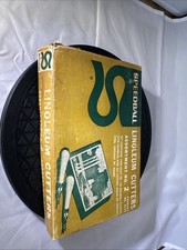 Assortimento taglierine linoleum Speedball vintage n. 2. 4132. USA mai usato!