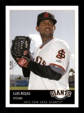 2013 Grandstand San Jose Giants 25 Luis Rojas BXCP30