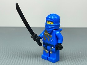 Jay DX LEGO Ninjago Golden Weapons Minifigure 2519 2521 Figure