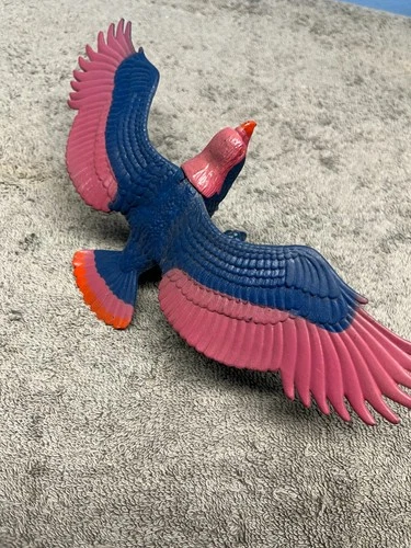 VTG Mattel Masters of the Universe Screech He-Man Bird Figure Rubber Plastic