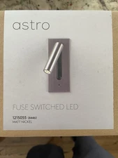 Fuse  LED Wall Sconce Anodized Finish - Wall Plate: Width 2.95", Height 7.09