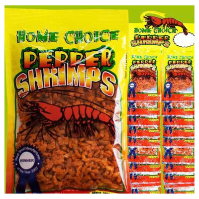 Home Choice Pepper Shrimp | Jamaican Pepper Shrimp | (Pack of 6) (1oz)