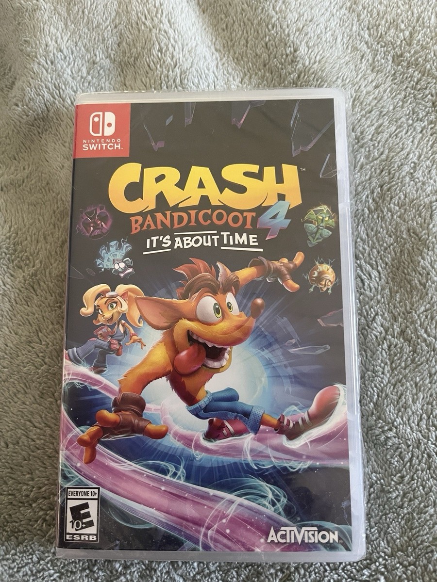 Game Crash Switch Release Nintendo Switch Games Crash Bandicoot