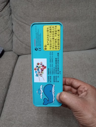 Juego de pesca de madera magnético juguete alfabeto para niños pequeños captura de peces juegos de conteo - Imagen 11 de 12