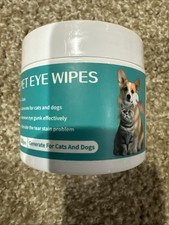 Pet Eye Wipes for Dogs and Cats Tear Stain Remover Gentle Eye Cleaner Pad