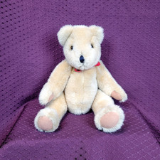 Vintage 1987 TY Beanie Bear - Jointed Classic Plush 11" Rare Hard To Fiind