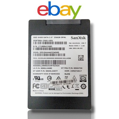   SanDisk X400 256GB SSD 2.5'' SATA III 6Gb/s   94% Zustand   #FF186