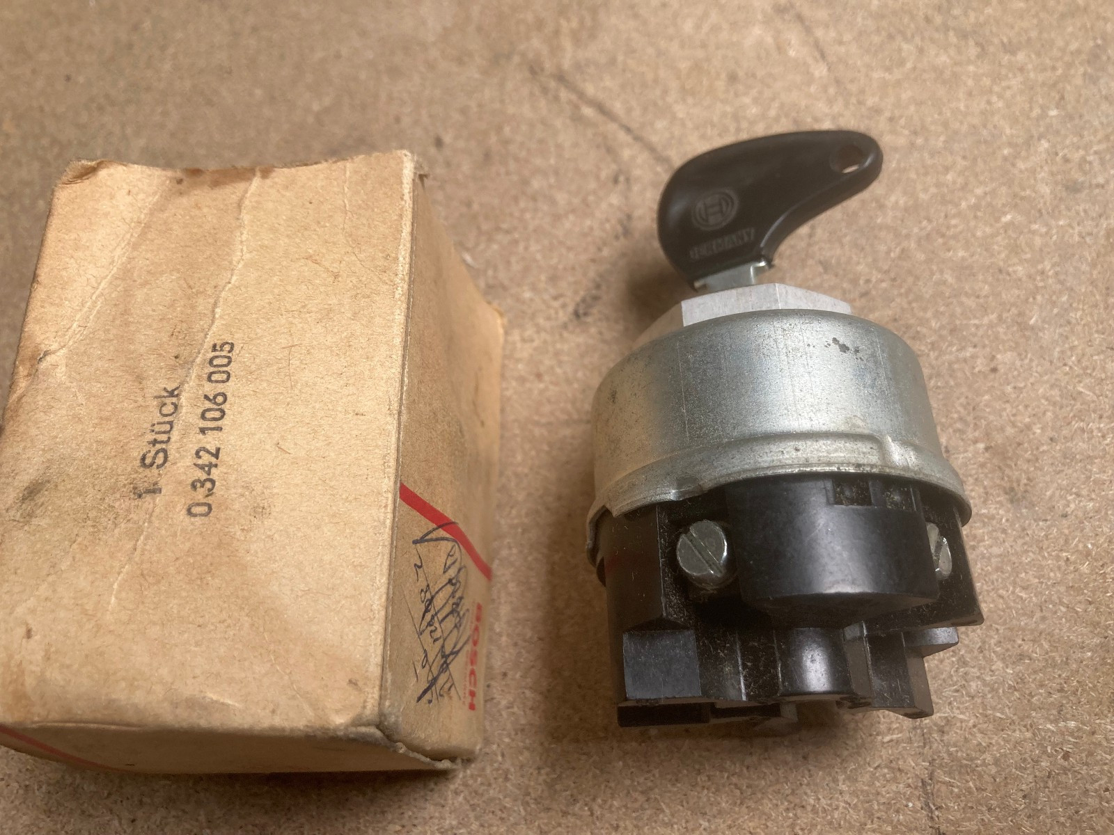Contacteur commutateur eclairage allumage Bosch 0342106005 neuf interrupteur rotatif 12V 24V