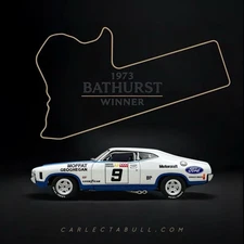 BATHURST WINNER 1973 Allan Moffat - Ian Geoghegan FORD XA GT Falcon Coupe 1:43