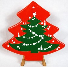 Christmas Tree Shaped Trivet by Waechtersbach