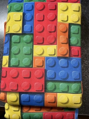 Lego Building Blocks Geometric Upholstery Fabric - 1 yard - New