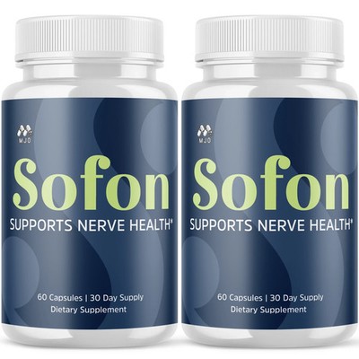 (2 Pack) Sofon Nerve Advanced Nerve Support Strength Formula SofonNerve 120 Caps