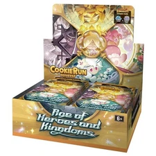 CookieRun Braverse TCG: Age of Heroes and Kingdoms Booster SEALED 3 PACKS NEW