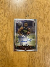 Damien Williams Autograph Rookie Card - 2014 Topps Chrome #220 RC. rookie card picture