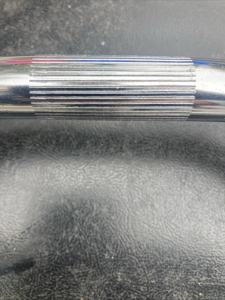 Guidão raro vintage 1993 Powerlite Pro Powerbend BMX corrida cromado EUA - Imagem 4 de 4