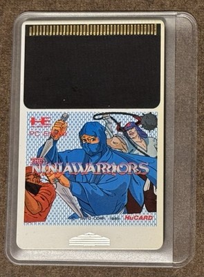 The Ninja Warriors PC Engine NEC Japan Import US Seller TESTED