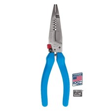 Channellock 7.5 In. Xlt Wire Stripper 10 Awg To 20 Awg Strip Cut Channellock 7.5 In. Xlt Wire Stripper 10 Awg To 20 Awg Strip Cut