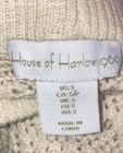 House Of Harlow 1960 Womens Ivory Crochet Flared Leg Ankle Pants Size Small — photo 6