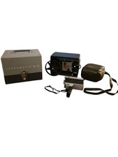 Kodak Instamatic M50 Movie Projector w/ Metal Reel & Camera | Needs Bulb