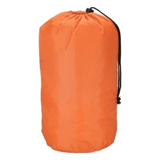 Stuff Sack 9x16" Waterproof Outdoor Drawstring Bag for Camping Orange