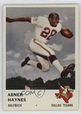1961 Fleer Abner Haynes #203 0q3