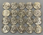 20 1963 D BU US 90% Silver Franklin 50c L23843