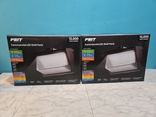 Feit Electric Commercial 12000 Lumen Integrated LED  5CCT Dusk to Dawn Motion 