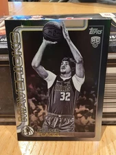 2025-26 Topps Basketball Cooper Flagg Blackout Parallel Black Friday Target (RC)