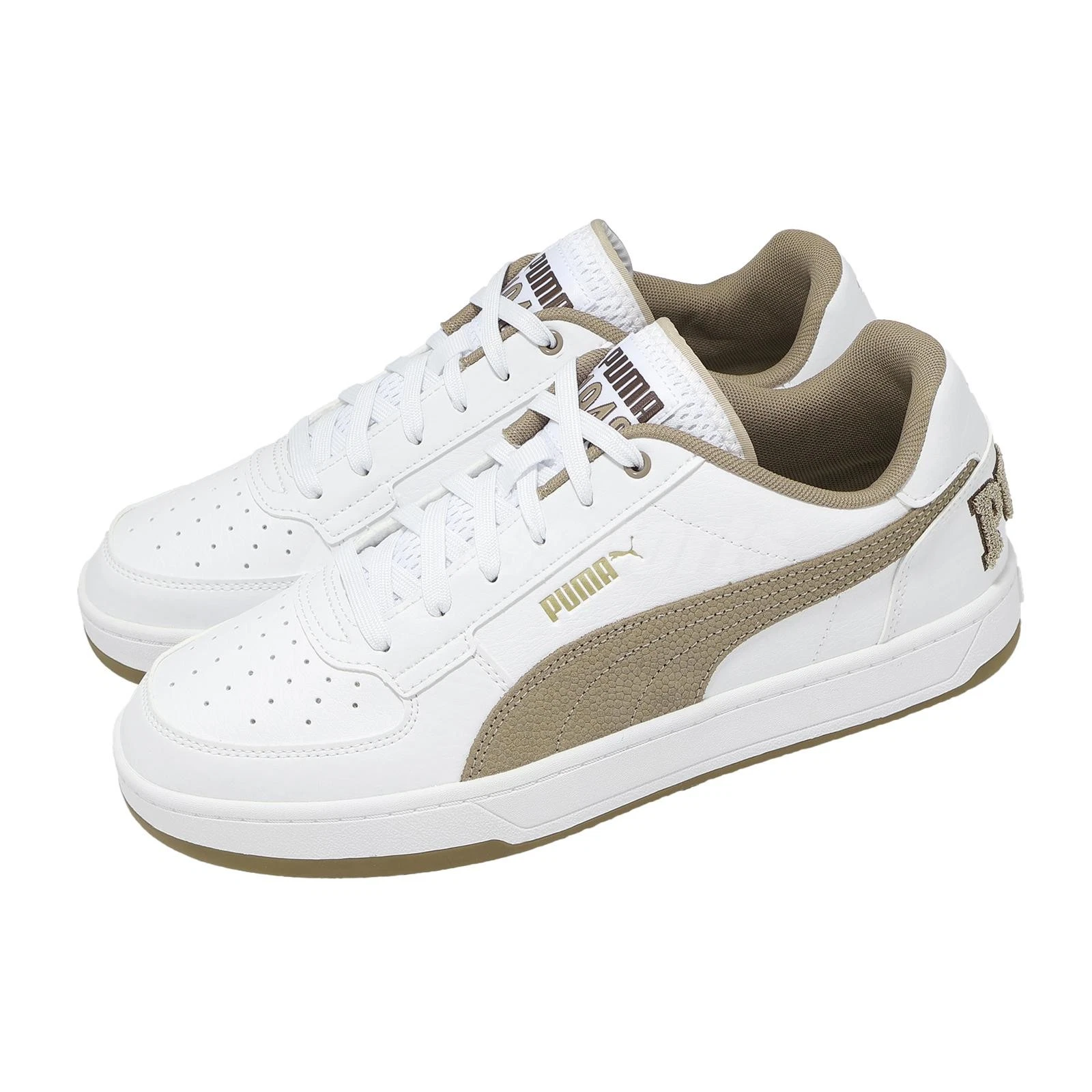 Puma Caven 2.0 Retro Club White Brown Men Unisex Casual Shoes 395082-03